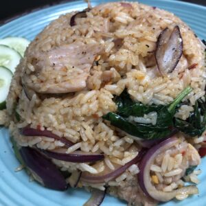 Basil Fried Rice 🌶️🌶️